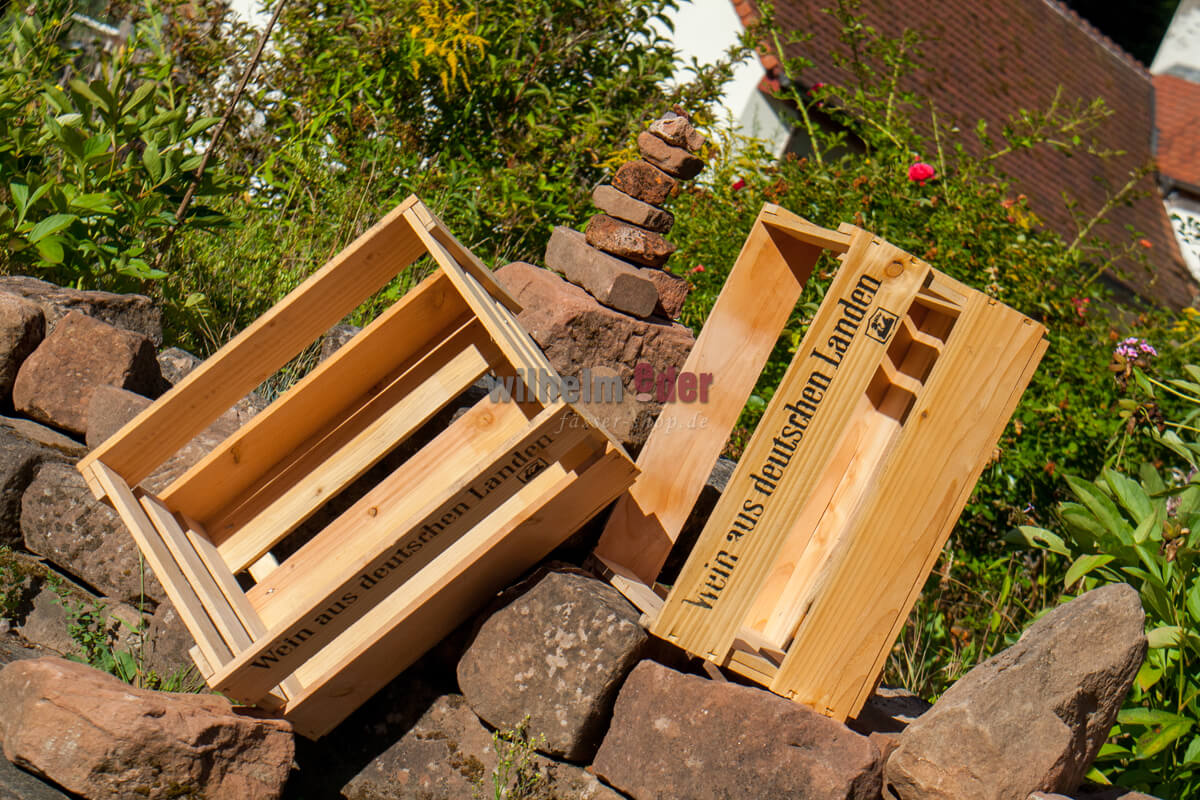 Caisses en bois nouveau - Set de 6 pièces