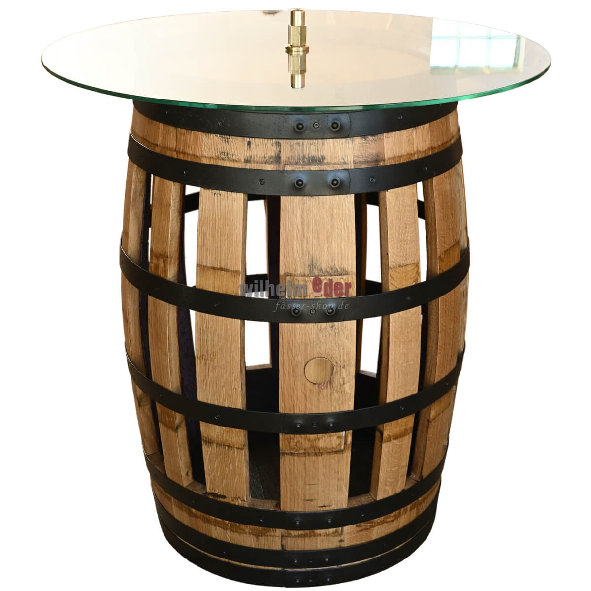 fasstisch_modern_mit_glasscheibe_fm_1 Table haute - Moderne