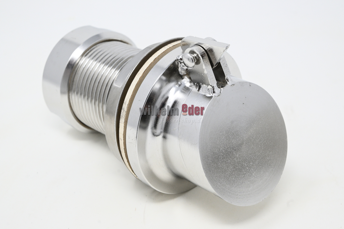 Clapet de bonde pour porte en acier inoxydable