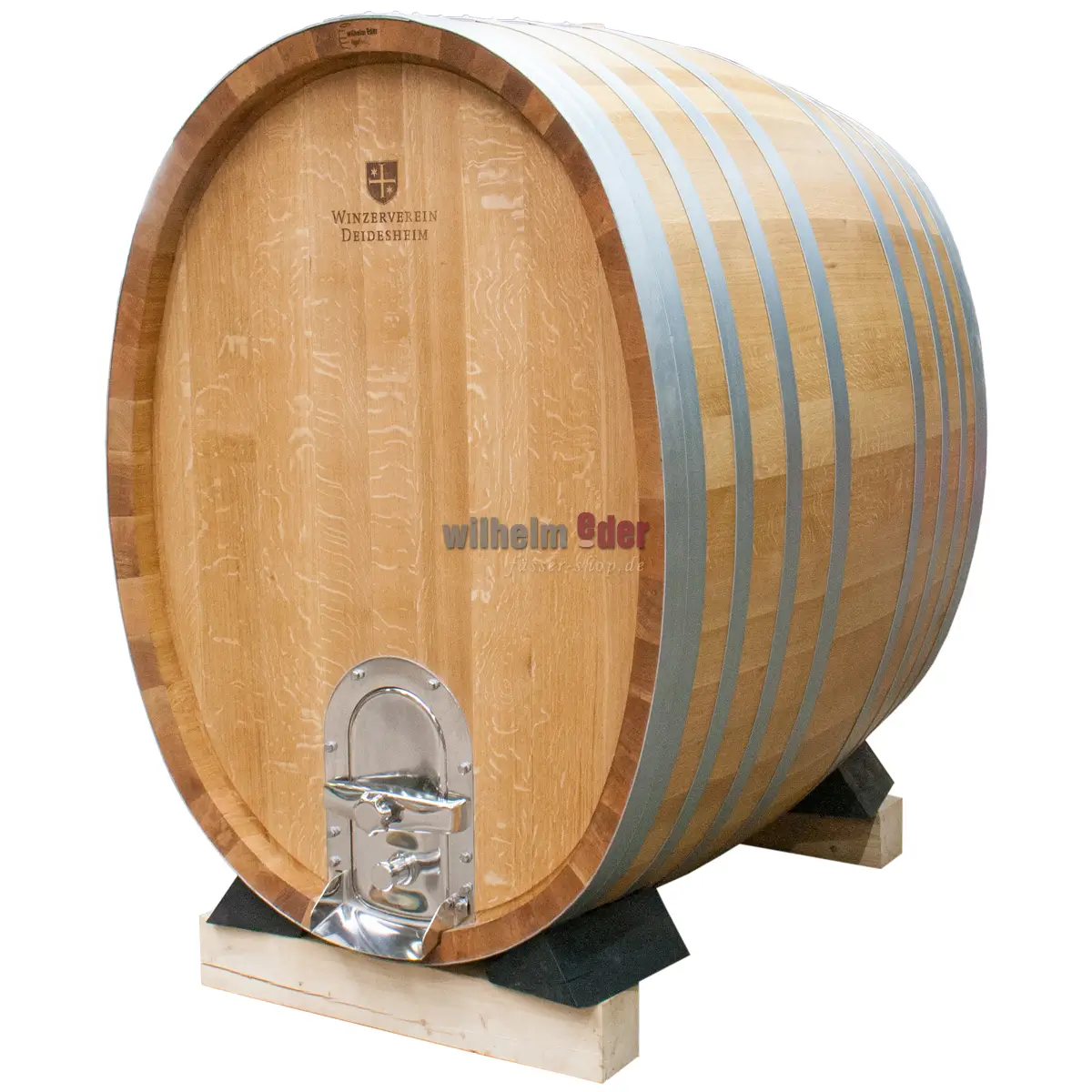 EDER - FassStolz® 2600 l ovale - Chêne allemand