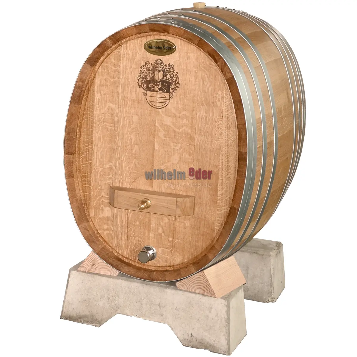 EDER - FassStolz® 600 l ovale - Chêne allemand