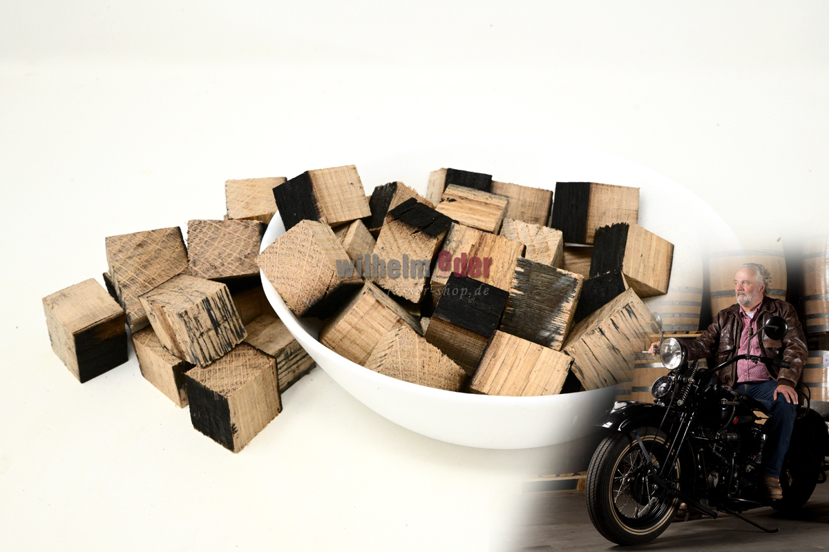 Cubes de Bourbon - fût original Jack Daniel's