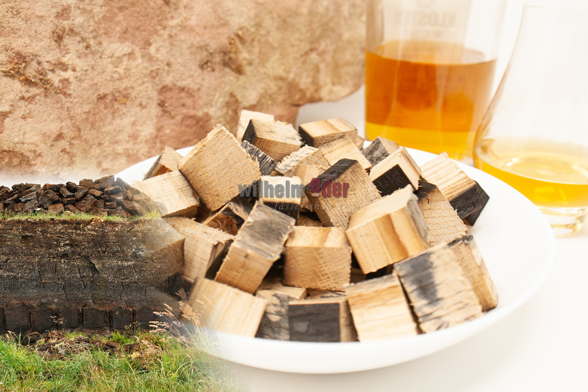 Cubes de Whisky - peated