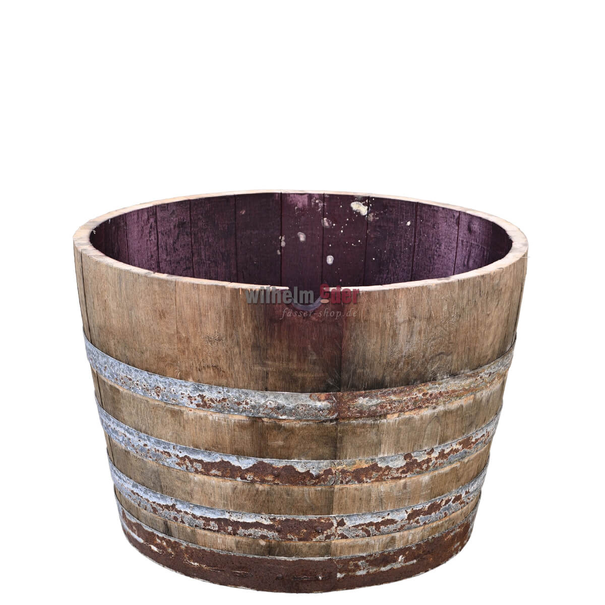 Blumenkuebel_deko2 Bac à fleurs - 1/2 225l fût