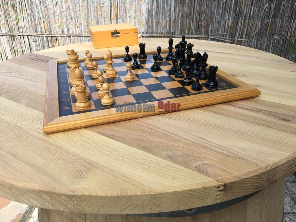 Plateau de table en robinier - rond 